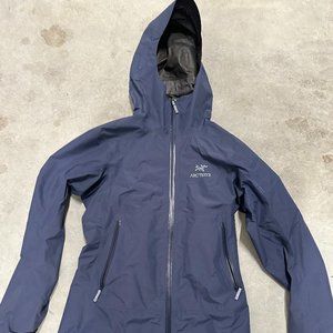 Arc'teryx Zeta SL Rain Jacket - Women's (small, blue)